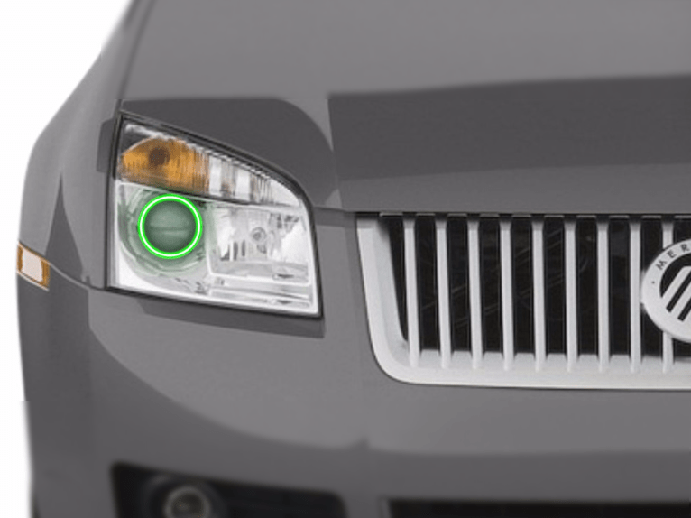 Mercury Milan Multicolor Halo Kit (2006-2009) – Custom Multicolor LED Lighting by RGB Halo Kits