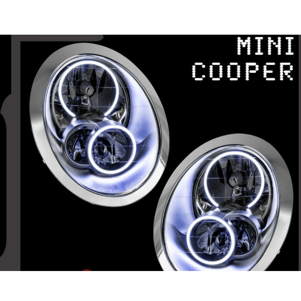Mini Cooper Multicolor Halo Kit (2005-2008) – Custom Multicolor LED Lighting by RGB Halo Kits