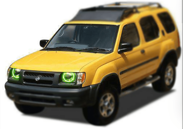 Nissan Xterra Multicolor Halo Kit (2000-2001) – Custom Multicolor LED Lighting by RGB Halo Kits