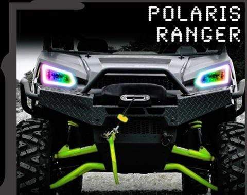 Polaris Ranger 570/900/1000 Multicolor Flow Series Halo Kit (2014-2019) – Custom Multicolor LED Lighting by RGB Halo Kits