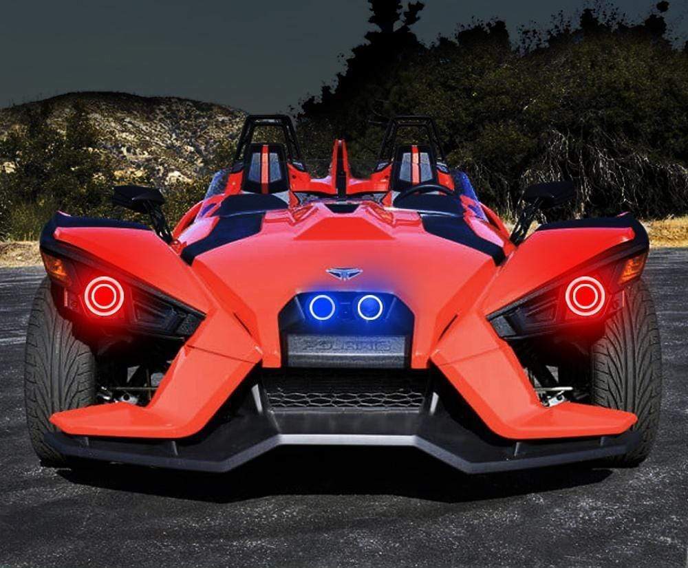 Polaris Slingshot Ring Multicolor Halo Kit (USA Model) – Custom Multicolor LED Lighting by RGB Halo Kits