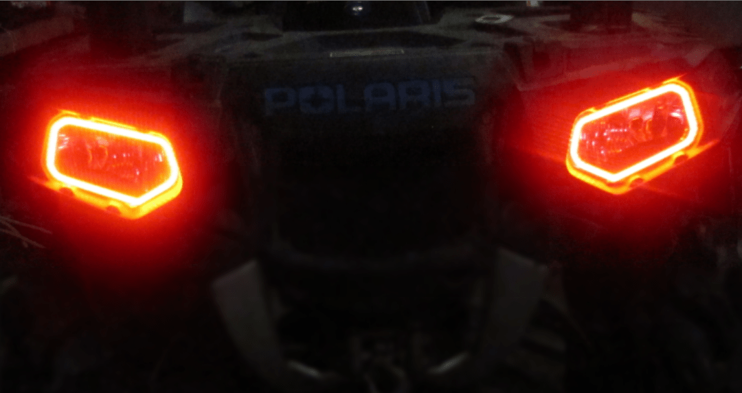 Polaris Sportsman Multicolor RGB Halo Kit (2009-2013) – Custom Multicolor LED Lighting by RGB Halo Kits