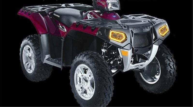 Polaris Sportsman Multicolor RGB Halo Kit (2009-2013) – Custom Multicolor LED Lighting by RGB Halo Kits