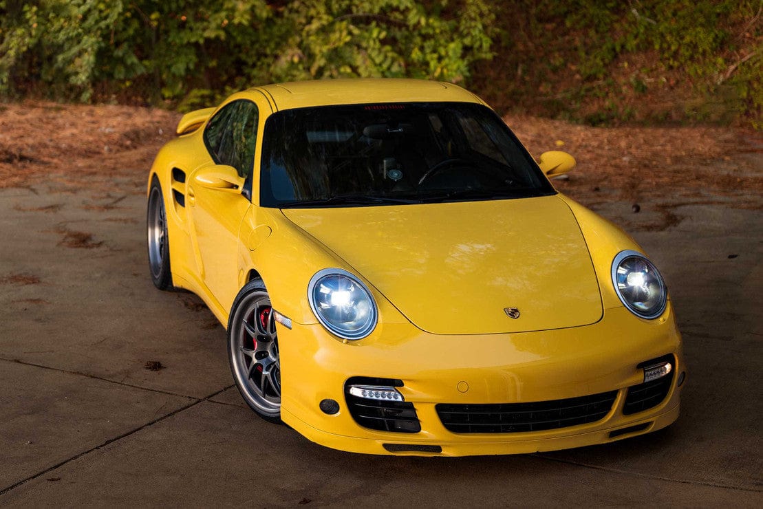 Porsche 911 997: LED HEADLIGHTS (2005 - 2013) | XB – Custom Multicolor LED Lighting by RGB Halo Kits