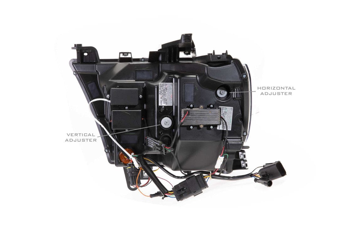 Ram 1500: LED HEADLIGHTS (GEN 2 2019 - 2024) | XB – Custom Multicolor LED Lighting by RGB Halo Kits