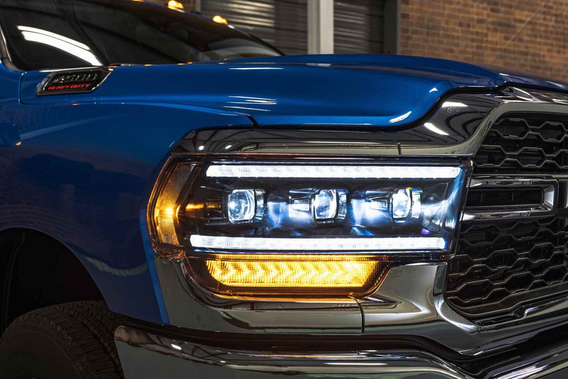 Ram HD: LED HEADLIGHTS (2019 - 2023) | XB – Custom Multicolor LED Lighting by RGB Halo Kits