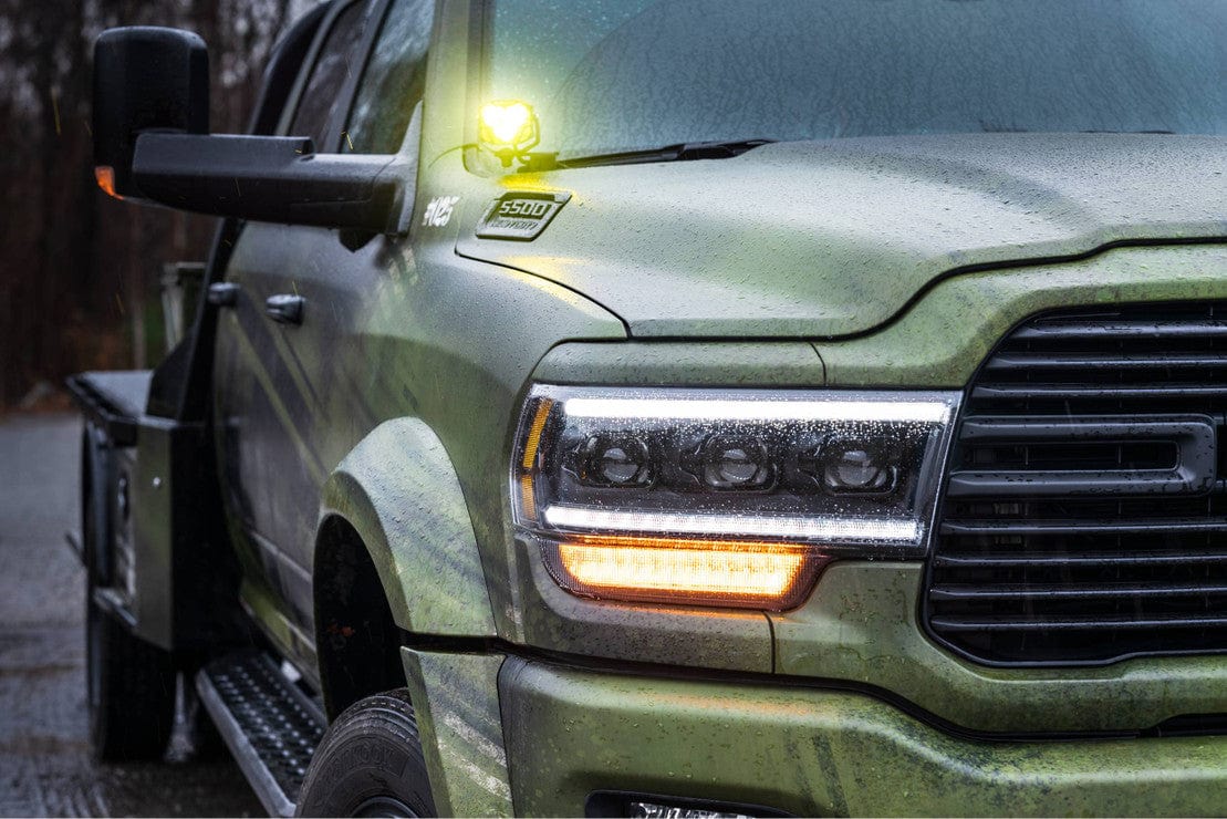 Ram HD: LED HEADLIGHTS (2019 - 2023) | XB – Custom Multicolor LED Lighting by RGB Halo Kits