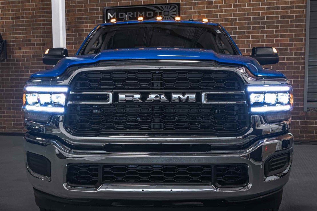 Ram HD: LED HEADLIGHTS (2019 - 2023) | XB – Custom Multicolor LED Lighting by RGB Halo Kits