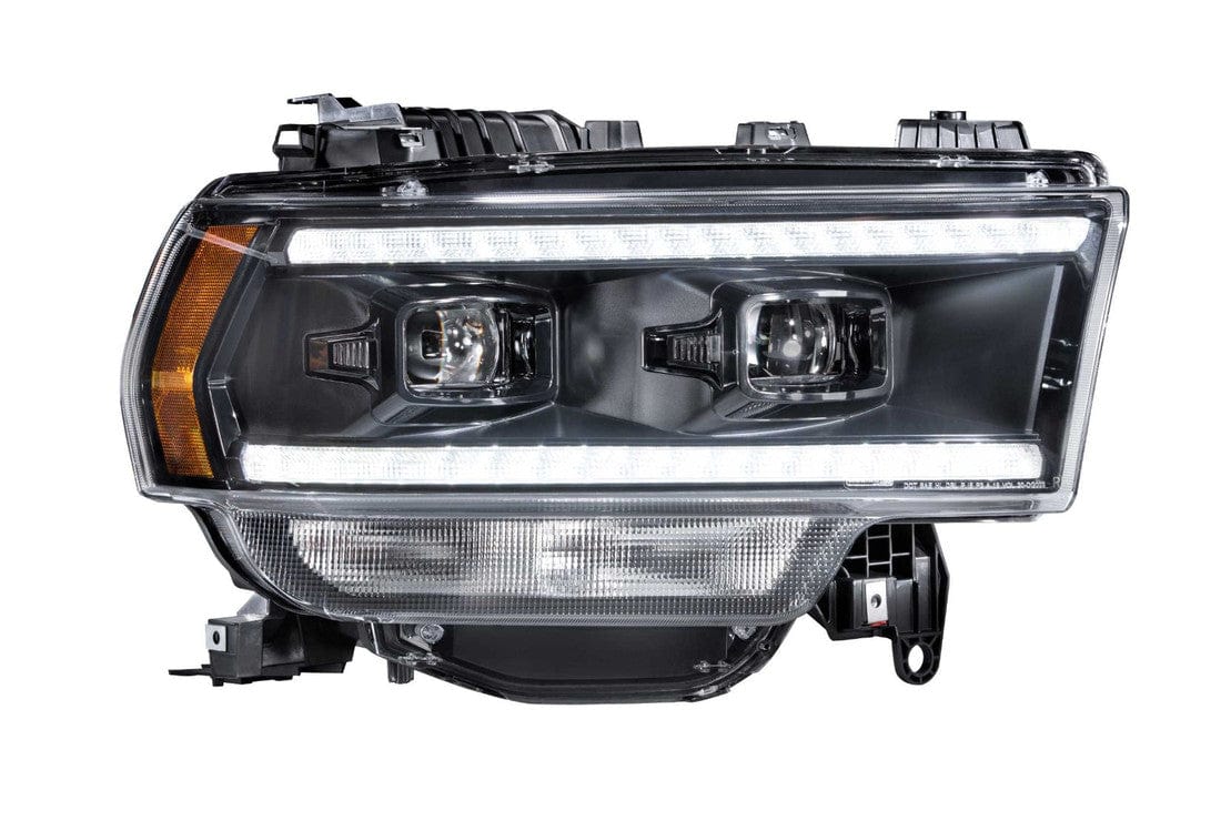 Ram HD: LED HEADLIGHTS (2019 - 2024) | XB Hybrid – Custom Multicolor LED Lighting by RGB Halo Kits