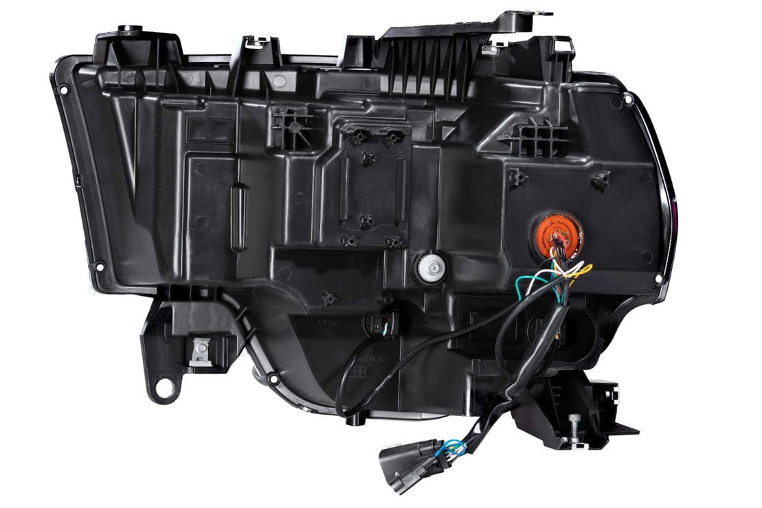 Ram HD: LED HEADLIGHTS (2019 - 2024) | XB Hybrid – Custom Multicolor LED Lighting by RGB Halo Kits