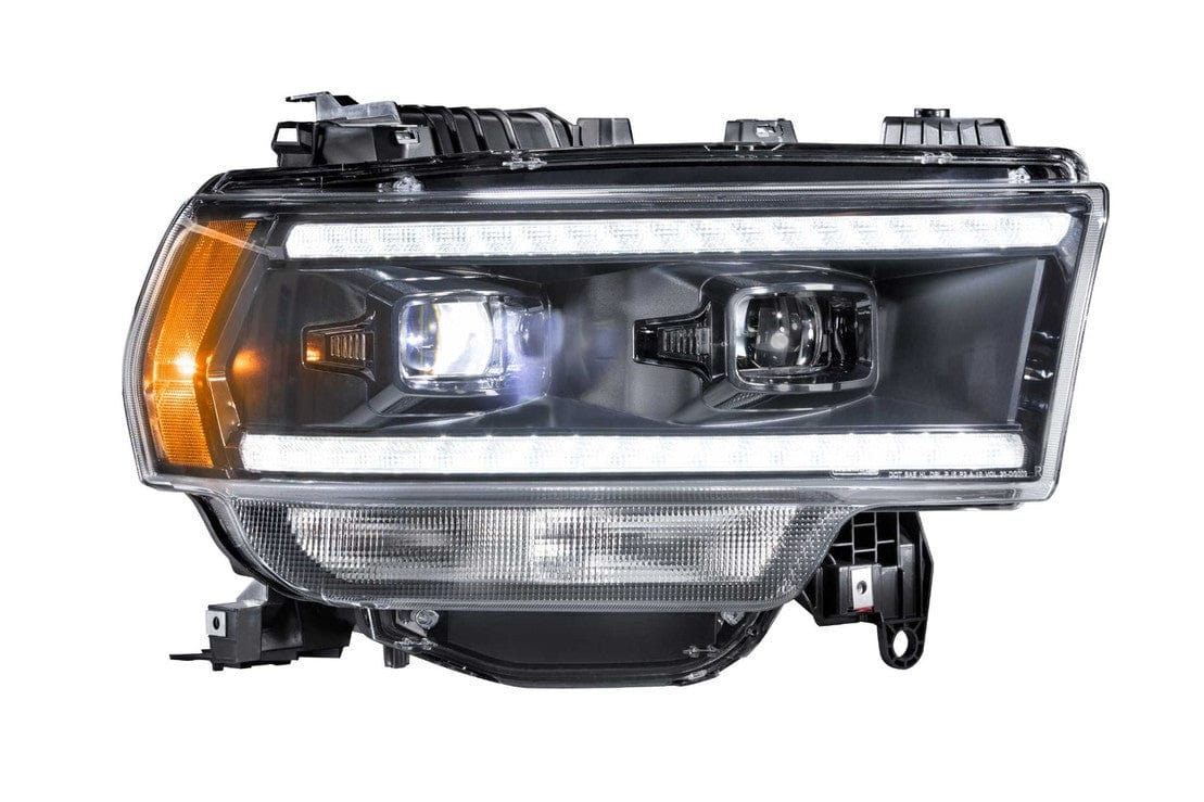 Ram HD: LED HEADLIGHTS (2019 - 2024) | XB Hybrid – Custom Multicolor LED Lighting by RGB Halo Kits