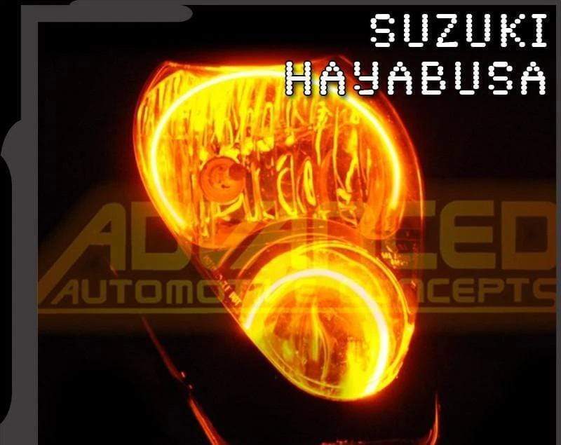 Suzuki Hayabusa Motorcycle Multicolor Halo Kit (2000-2015) – Custom Multicolor LED Lighting by RGB Halo Kits