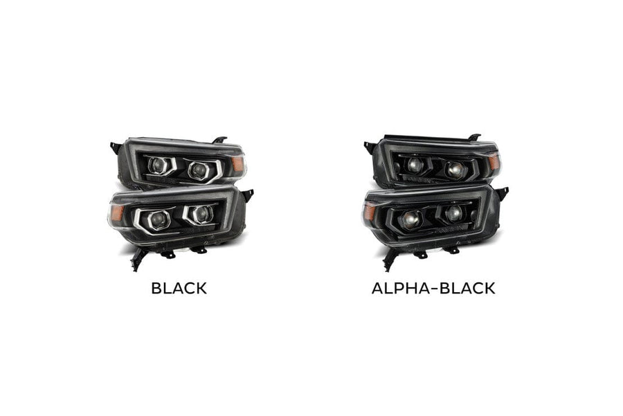 TOYOTA 4RUNNER (10-13): ALPHAREX LUXX HEADLIGHTS – Custom Multicolor LED Lighting by RGB Halo Kits