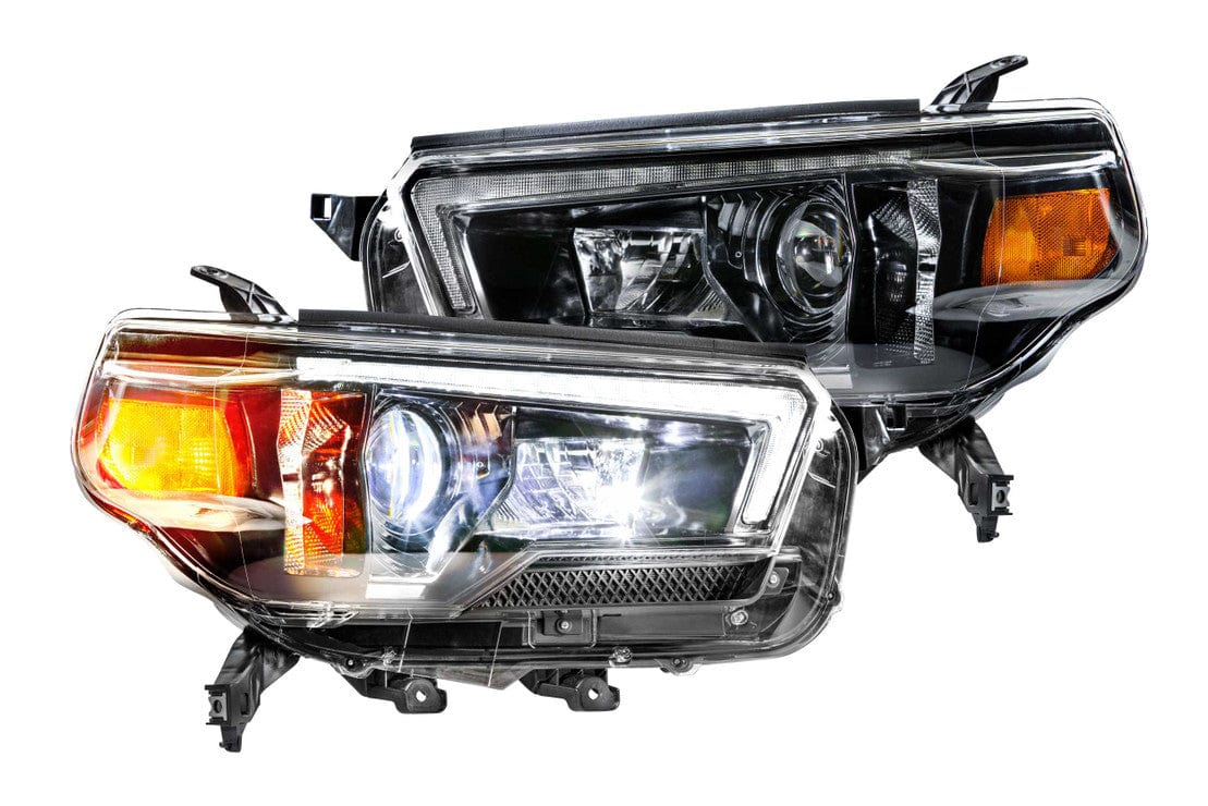 Toyota 4RUNNER: LED HEADLIGHTS (2010 - 2013) | XB Hybrid – Custom Multicolor LED Lighting by RGB Halo Kits