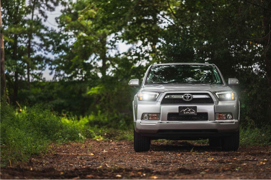 Toyota 4RUNNER: LED HEADLIGHTS (2010 - 2013) | XB Hybrid – Custom Multicolor LED Lighting by RGB Halo Kits