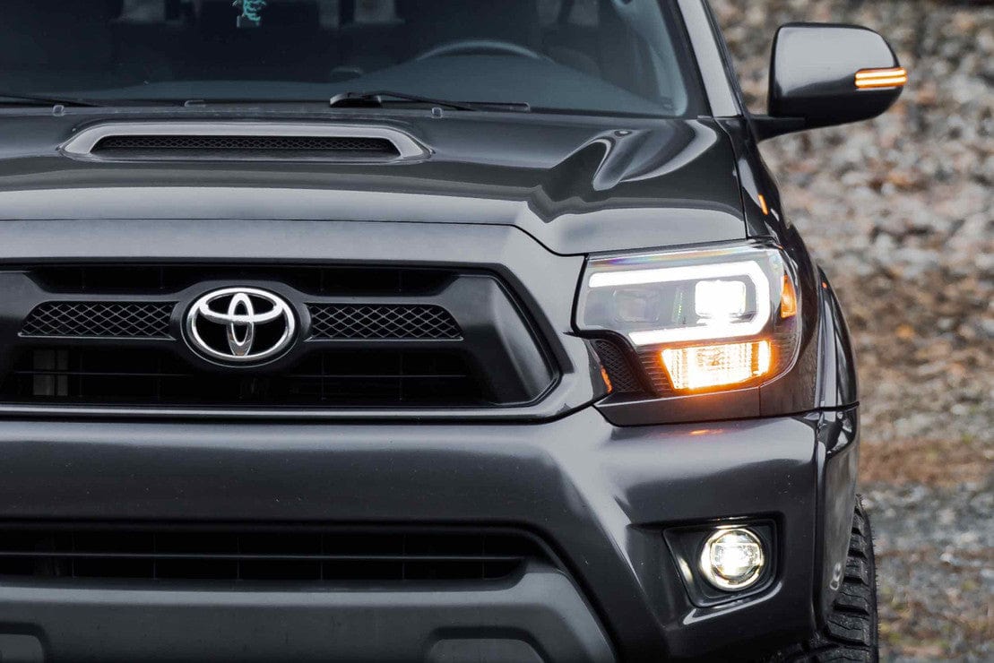 Toyota Tacoma: LED HEADLIGHTS (2012 - 2015) | XB Hybrid – Custom Multicolor LED Lighting by RGB Halo Kits