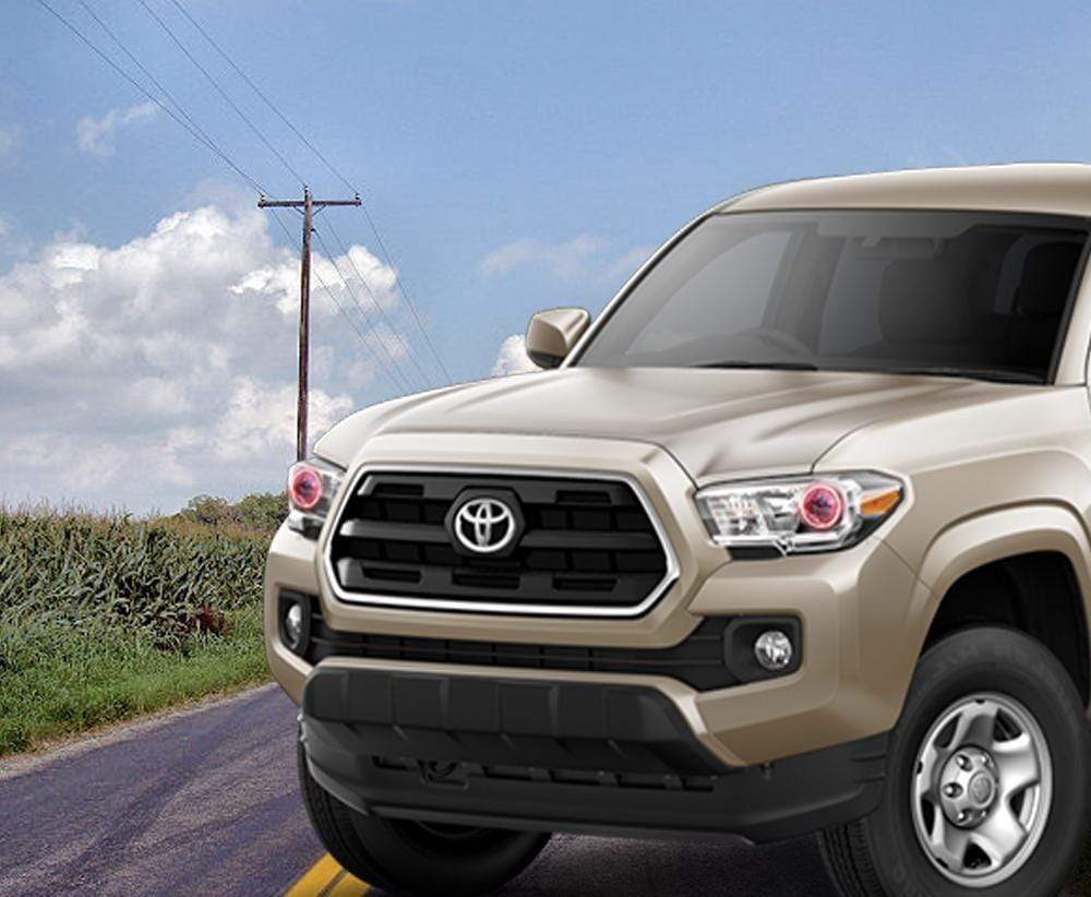 Toyota Tacoma Multicolor Halo Kit (2016-2018) – Custom Multicolor LED Lighting by RGB Halo Kits
