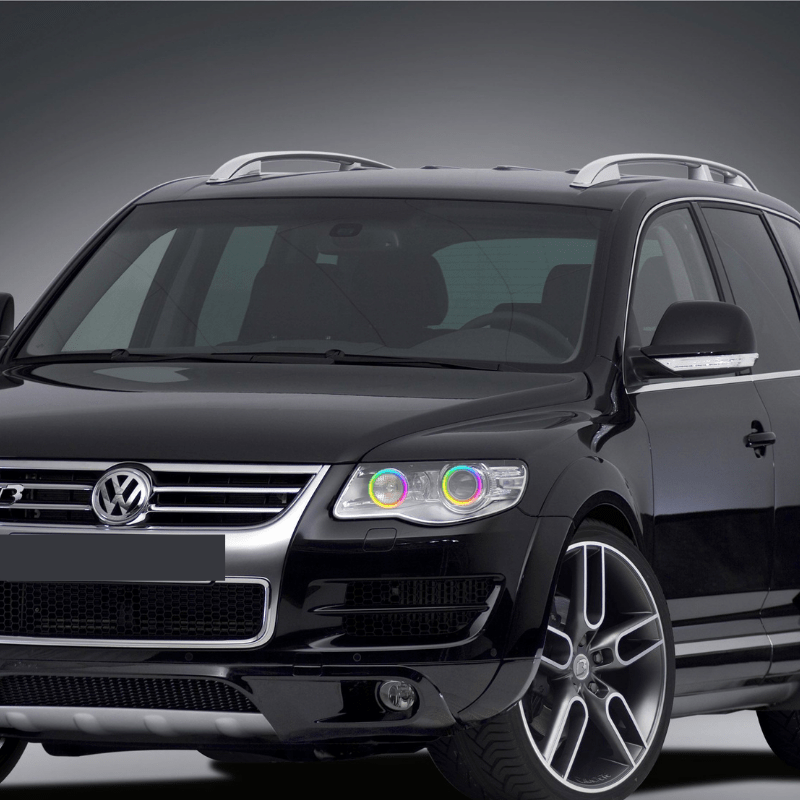 Volkswagen Touareg Multicolor Halo Kit (2005-2006) – Custom Multicolor LED Lighting by RGB Halo Kits