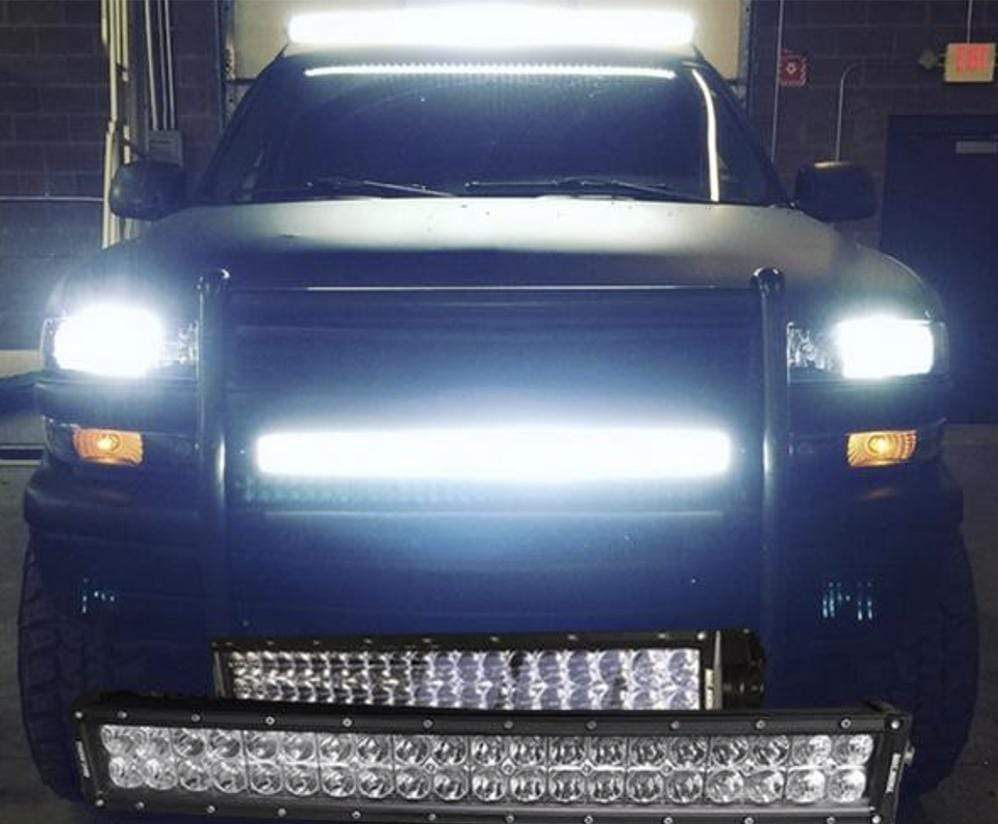 Standard Series Light Bars (Straight or Curved) - RGB Halo Kits Multicolor Flow Series Color Chasing RGBWA LED headlight kit Oracle Lighting Trendz OneUpLighting Morimoto theretrofitsource AutoLEDTech Diode Dynamics