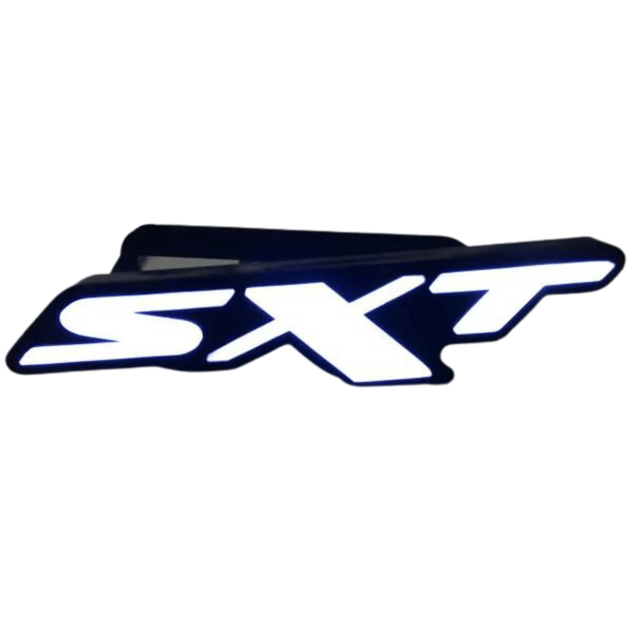 SXT RGB Illuminated LED Emblem Logo - RGB Halo Kits Multicolor Flow Series Color Chasing RGBWA LED headlight kit Oracle Lighting Trendz OneUpLighting Morimoto theretrofitsource AutoLEDTech Diode Dynamics