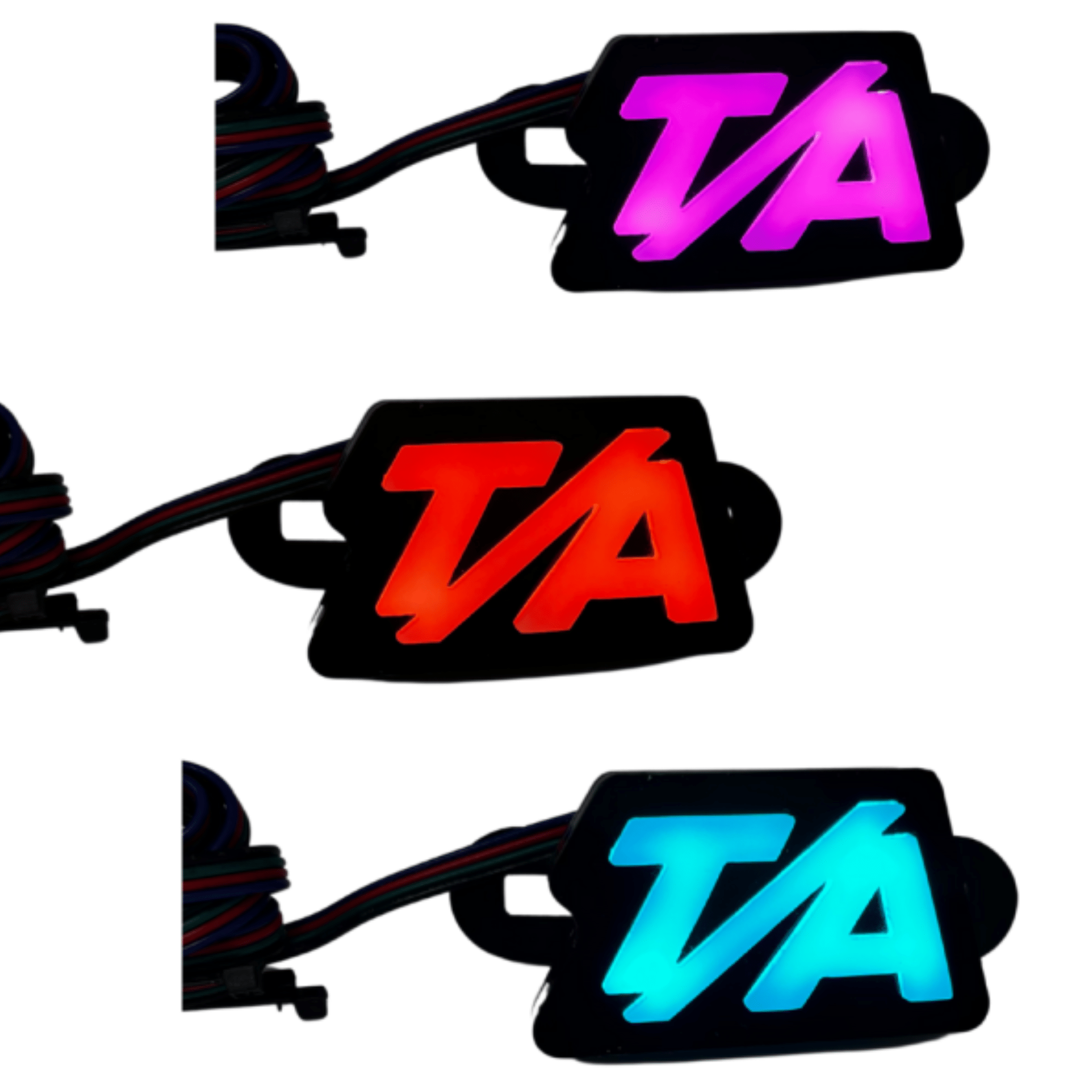 lighting trendz T/A ILLUMINATED BADGES