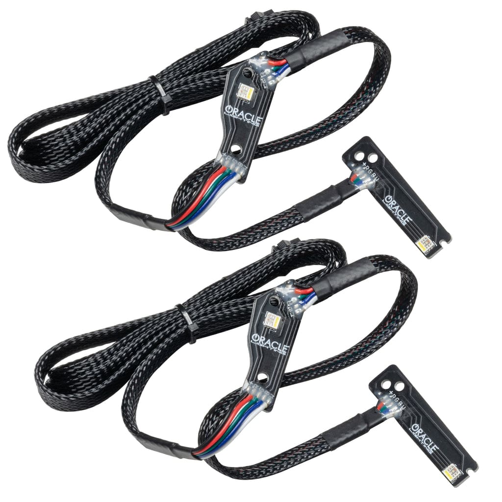 2015-2021 Nissan GTR RGBW DRL Boards - RGB Halo Kits Multicolor Flow Series Color Chasing RGBWA LED headlight kit Oracle Lighting Trendz OneUpLighting Morimoto theretrofitsource AutoLEDTech Diode Dynamics