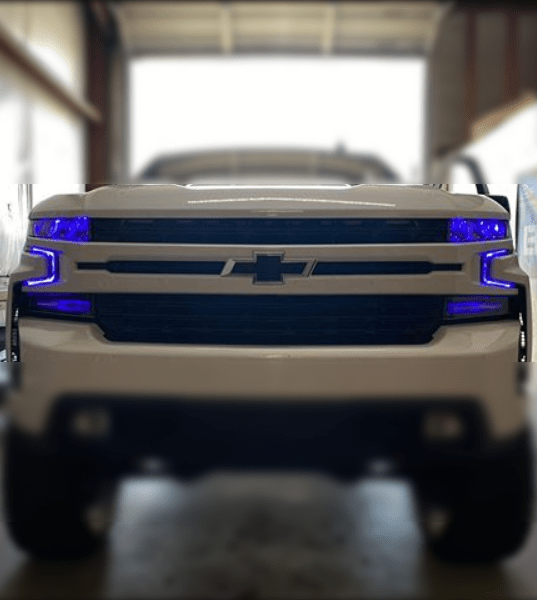 RGB Halo Kits 2019-2021 CHEVROLET SILVERADO 1500 DRL KIT