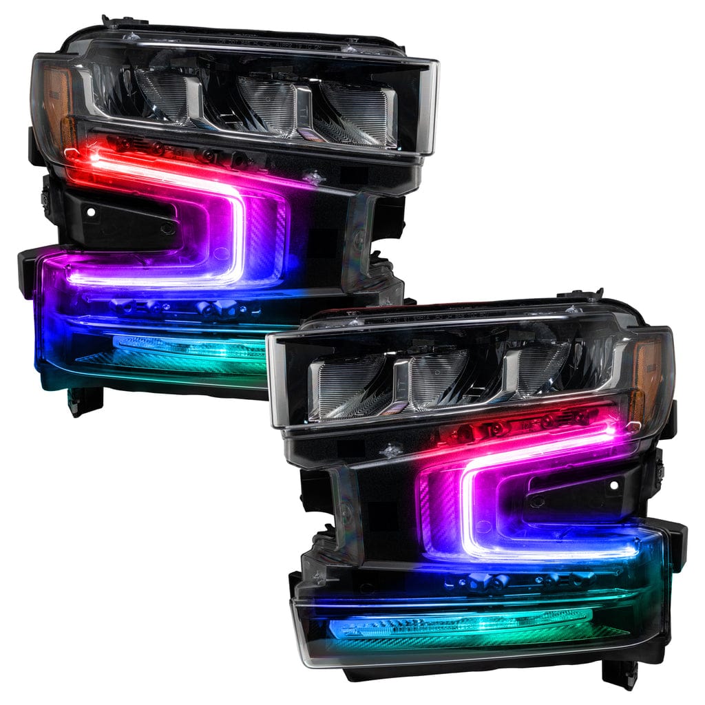 RGB Halo Kits 2019-2021 CHEVROLET SILVERADO 1500 DRL KIT
