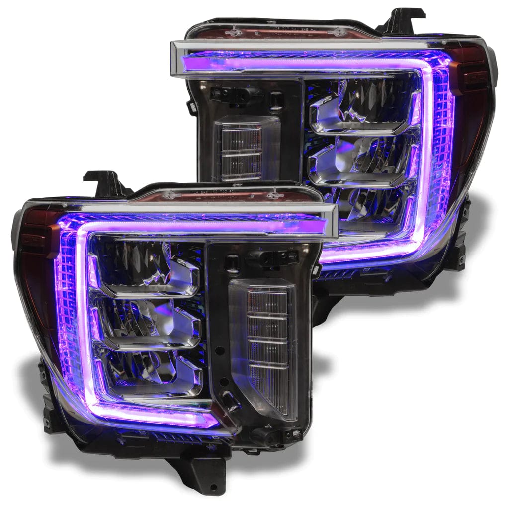 RGB Halo Kits 2020-2021 GMC SIERRA 2500/3500 HD DRL KIT