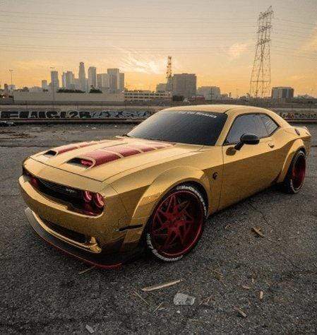 2015-2024 Dodge Challenger RGBW DRL Boards - RGB Halo Kits Multicolor Flow Series Color Chasing RGBWA LED headlight kit Oracle Lighting Trendz OneUpLighting Morimoto theretrofitsource AutoLEDTech Diode Dynamics