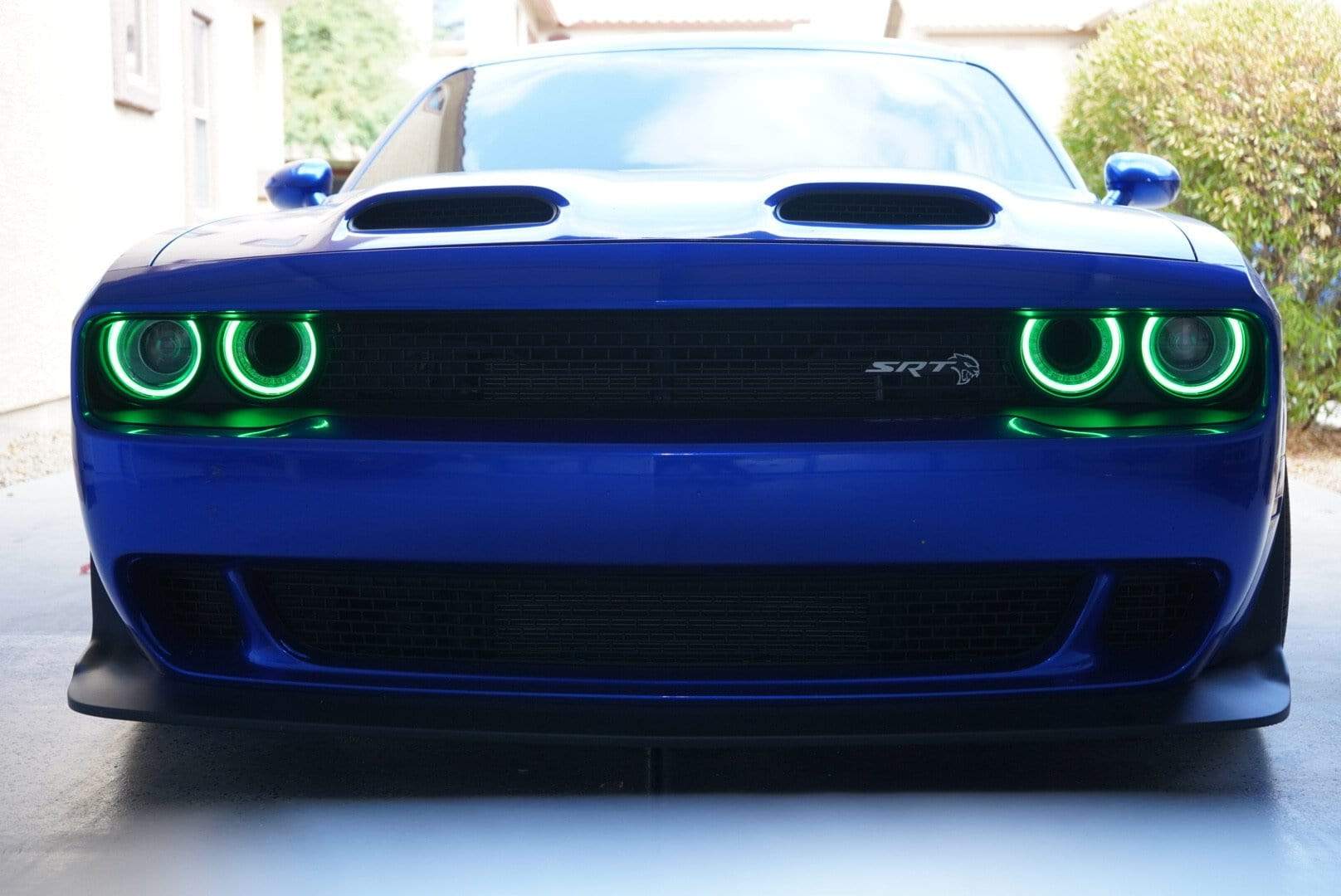 2015-2024 Dodge Challenger RGBW DRL Boards - RGB Halo Kits Multicolor Flow Series Color Chasing RGBWA LED headlight kit Oracle Lighting Trendz OneUpLighting Morimoto theretrofitsource AutoLEDTech Diode Dynamics