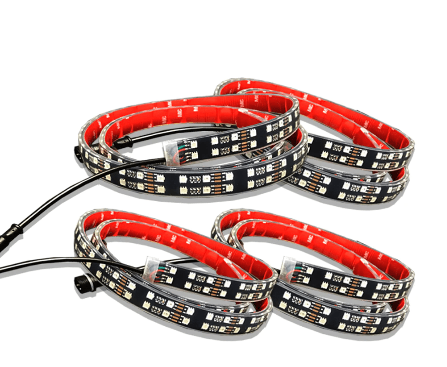 RGB Halo Kits Galaxy Wheel Ring LED Strip Replacement