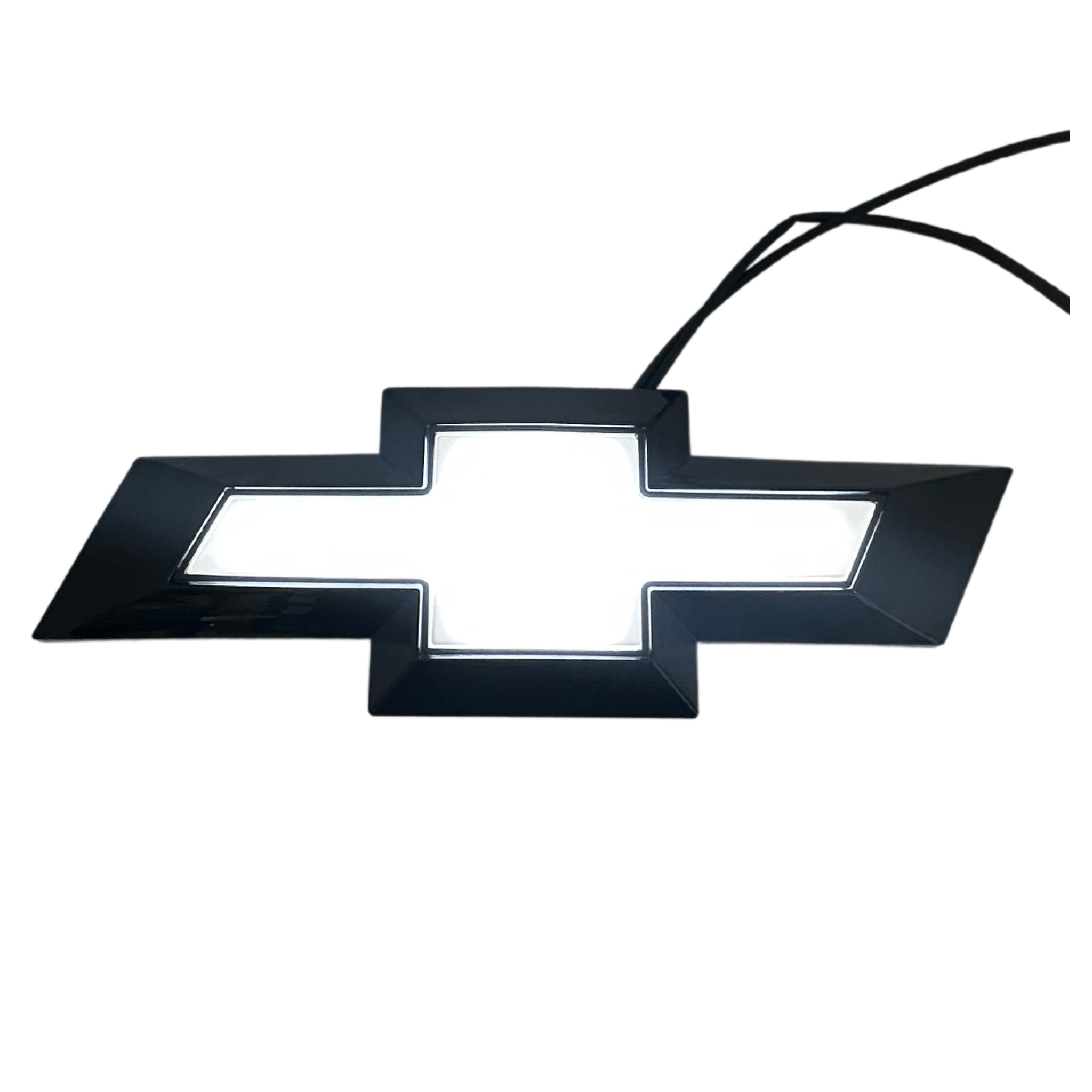 Chevy Silverado Illuminated Emblem (White) - RGB Halo Kits Multicolor Flow Series Color Chasing RGBWA LED headlight kit Oracle Lighting Trendz OneUpLighting Morimoto theretrofitsource AutoLEDTech Diode Dynamics