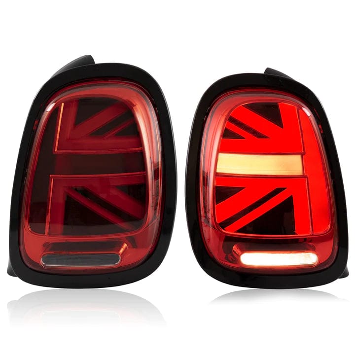 2014-2019 BMW Mini F-Series (F55/F56/F57) Tail lights - RGB Halo Kits Multicolor Flow Series Color Chasing RGBWA LED headlight kit Oracle Lighting Trendz OneUpLighting Morimoto theretrofitsource AutoLEDTech Diode Dynamics