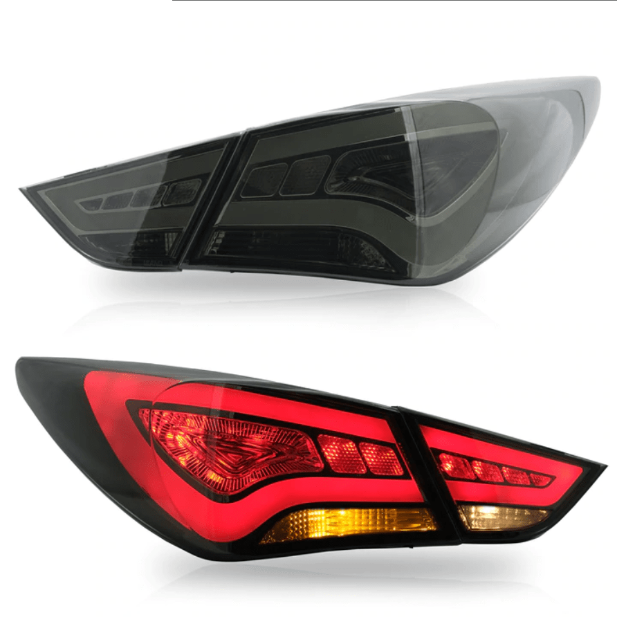 2011-2014 HYUNDAI SONATA Tail Lights - RGB Halo Kits Multicolor Flow Series Color Chasing RGBWA LED headlight kit Colorshift Oracle Lighting Trendz OneUpLighting Morimoto theretrofitsource AutoLEDTech Diode Dynamics