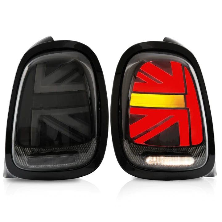 2014-2019 BMW Mini F-Series (F55/F56/F57) Tail lights - RGB Halo Kits Multicolor Flow Series Color Chasing RGBWA LED headlight kit Oracle Lighting Trendz OneUpLighting Morimoto theretrofitsource AutoLEDTech Diode Dynamics