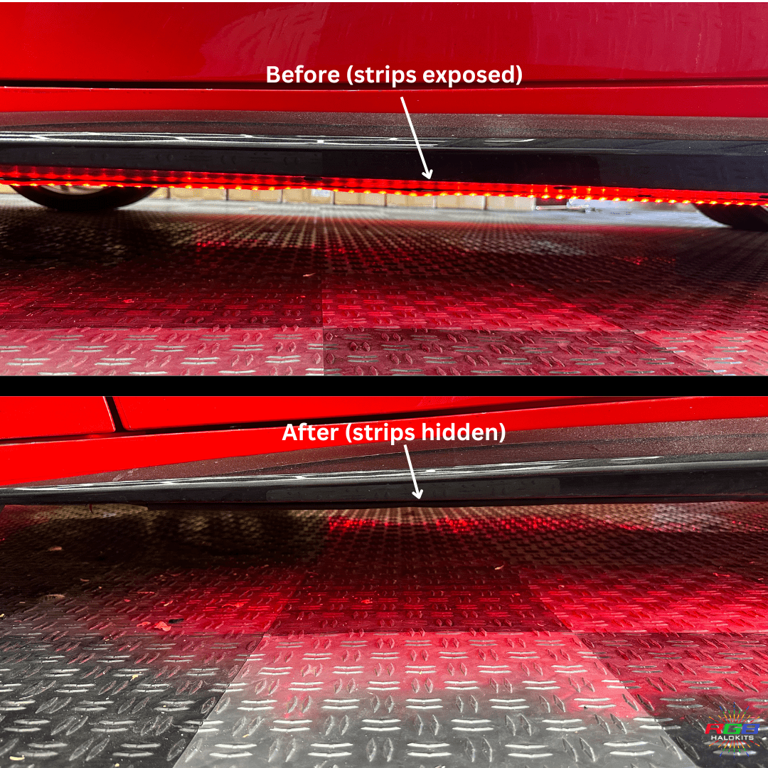 RGB Halo Kits Underglow Strip Hider