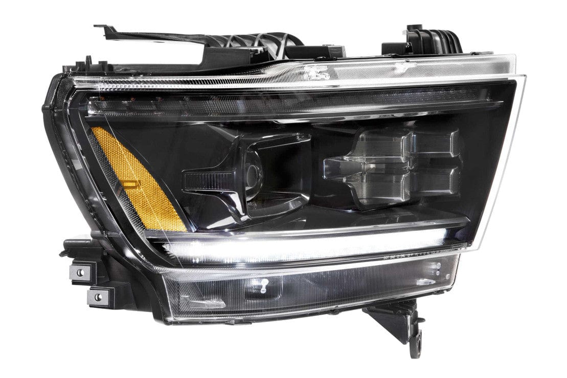 RAM 1500 (19-23): XB LED HEADLIGHTS (GEN 2) - RGB Halo Kits Multicolor Flow Series Color Chasing RGBWA LED headlight kit Oracle Lighting Trendz OneUpLighting Morimoto theretrofitsource AutoLEDTech Diode Dynamics