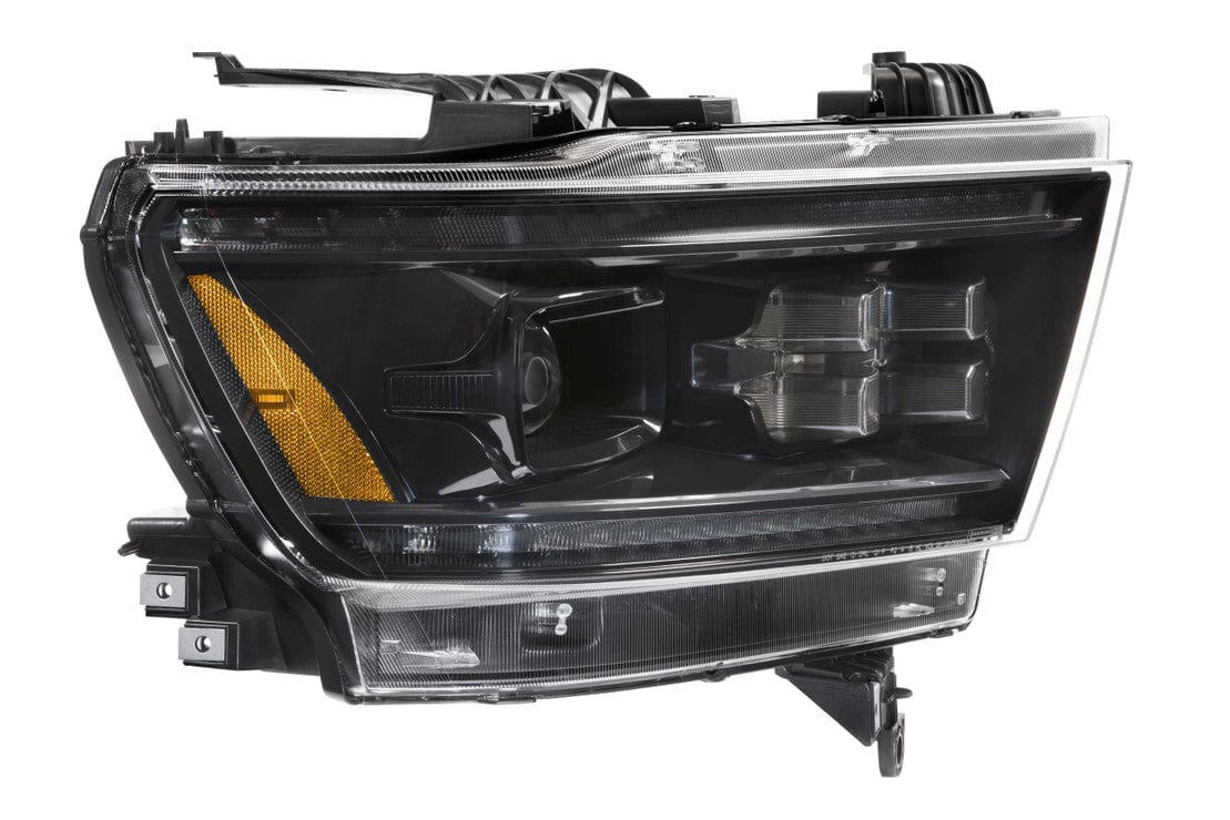 RAM 1500 (19-23): XB LED HEADLIGHTS (GEN 2) - RGB Halo Kits Multicolor Flow Series Color Chasing RGBWA LED headlight kit Oracle Lighting Trendz OneUpLighting Morimoto theretrofitsource AutoLEDTech Diode Dynamics