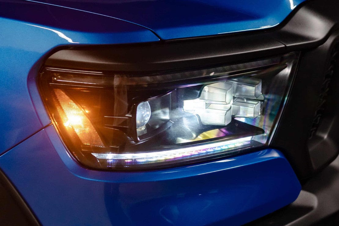 RAM 1500 (19-23): XB LED HEADLIGHTS (GEN 2) - RGB Halo Kits Multicolor Flow Series Color Chasing RGBWA LED headlight kit Oracle Lighting Trendz OneUpLighting Morimoto theretrofitsource AutoLEDTech Diode Dynamics