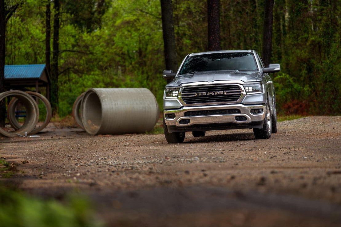 RAM 1500 (19-23): XB LED HEADLIGHTS (GEN 2) - RGB Halo Kits Multicolor Flow Series Color Chasing RGBWA LED headlight kit Oracle Lighting Trendz OneUpLighting Morimoto theretrofitsource AutoLEDTech Diode Dynamics