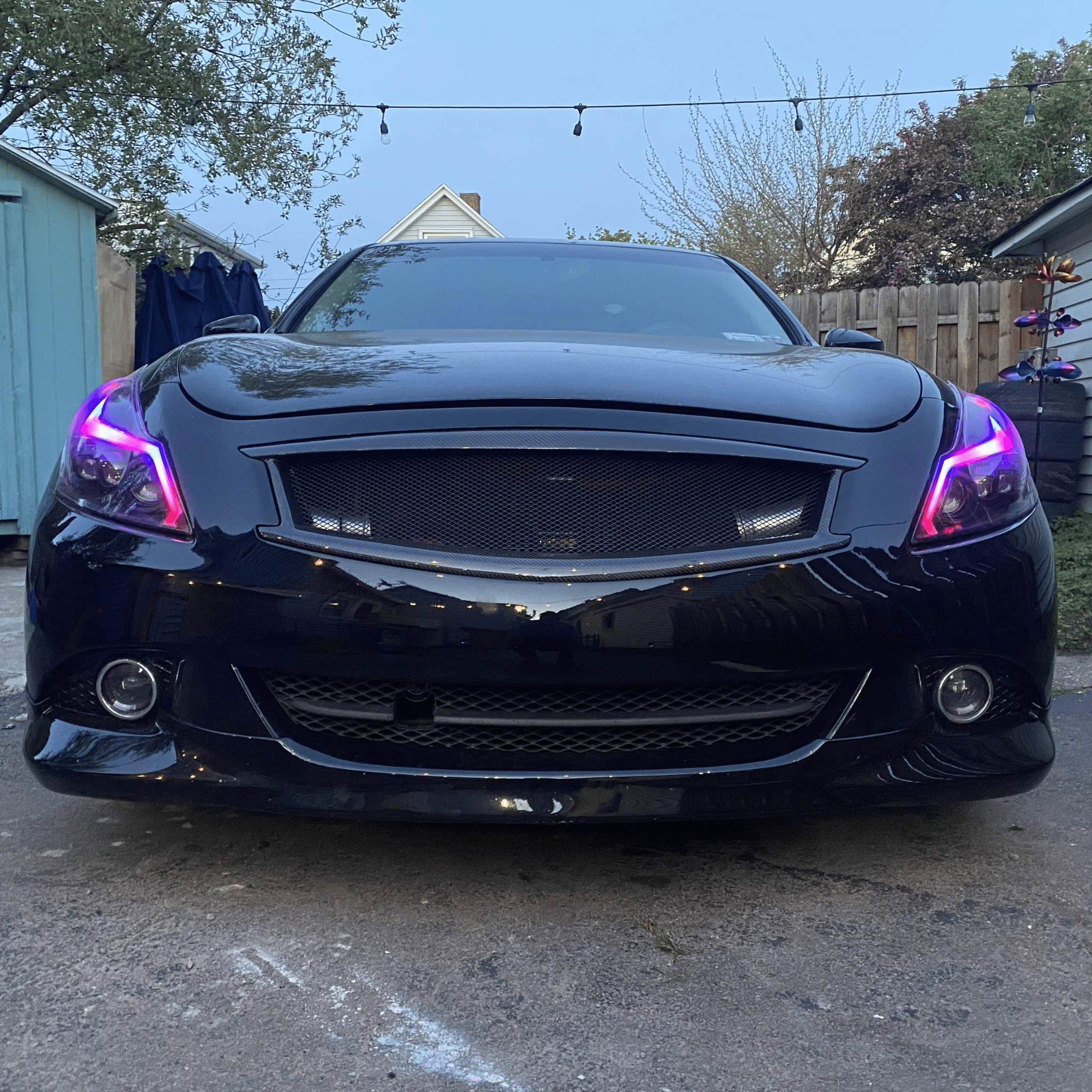 Infiniti G37: Multicolor Headlights (2010-2013) – Custom Multicolor LED Lighting by RGB Halo Kits