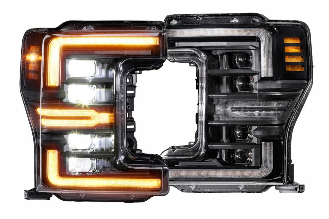 Ford Super Duty: LED HEADLIGHTS (GEN 2 2017 - 2019) | XB – Custom Multicolor LED Lighting by RGB Halo Kits