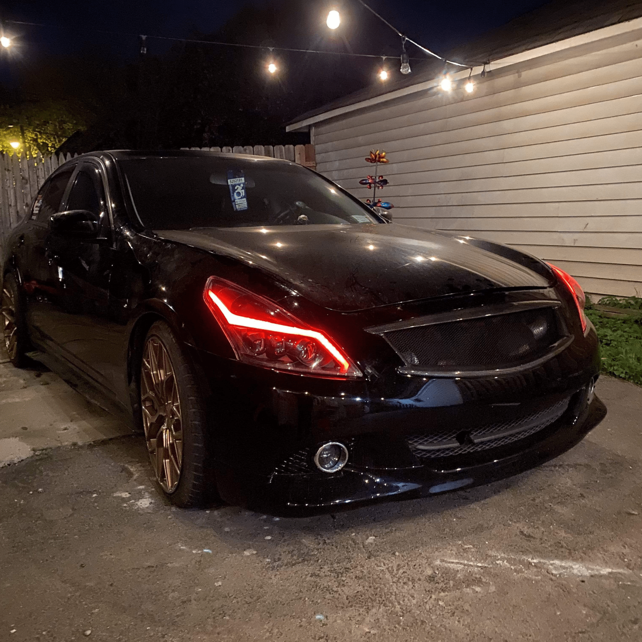 Infiniti G37: Multicolor Headlights (2010-2013) – Custom Multicolor LED Lighting by RGB Halo Kits