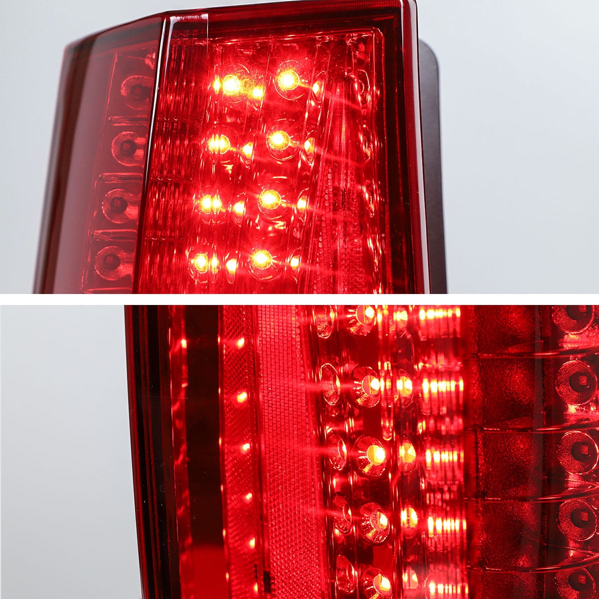 2007-2014 Chevrolet SUBURBAN TAHOE GMC YUKON Tail lights - RGB Halo Kits Multicolor Flow Series Color Chasing RGBWA LED headlight kit Oracle Lighting Trendz OneUpLighting Morimoto theretrofitsource AutoLEDTech Diode Dynamics