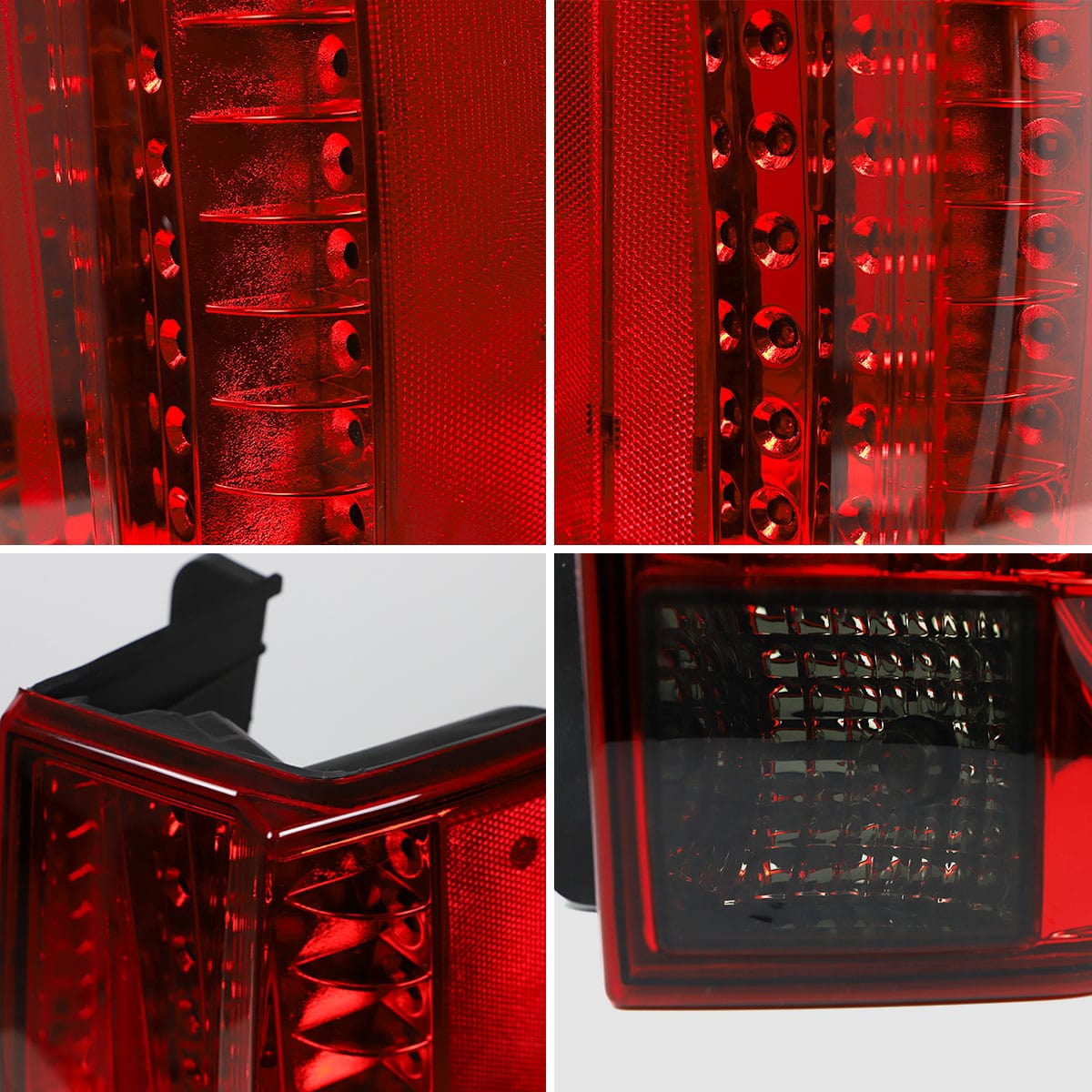 2007-2014 Chevrolet SUBURBAN TAHOE GMC YUKON Tail lights - RGB Halo Kits Multicolor Flow Series Color Chasing RGBWA LED headlight kit Oracle Lighting Trendz OneUpLighting Morimoto theretrofitsource AutoLEDTech Diode Dynamics