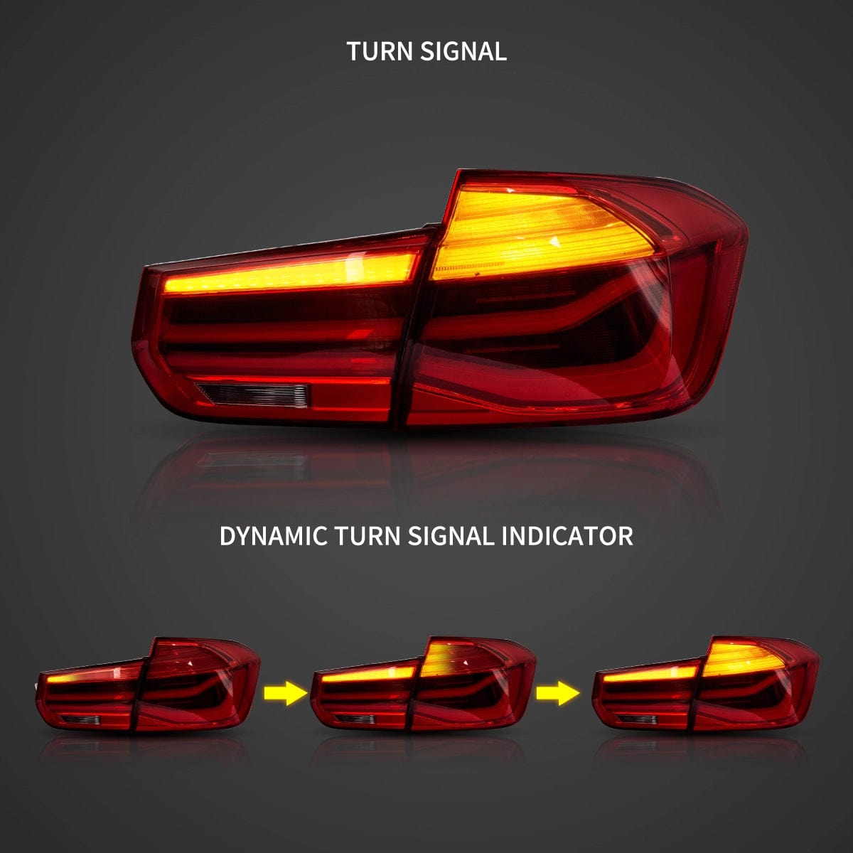 2012-2019 BMW 3 SERIES Tail Lights - RGB Halo Kits Multicolor Flow Series Color Chasing RGBWA LED headlight kit Oracle Lighting Trendz OneUpLighting Morimoto theretrofitsource AutoLEDTech Diode Dynamics