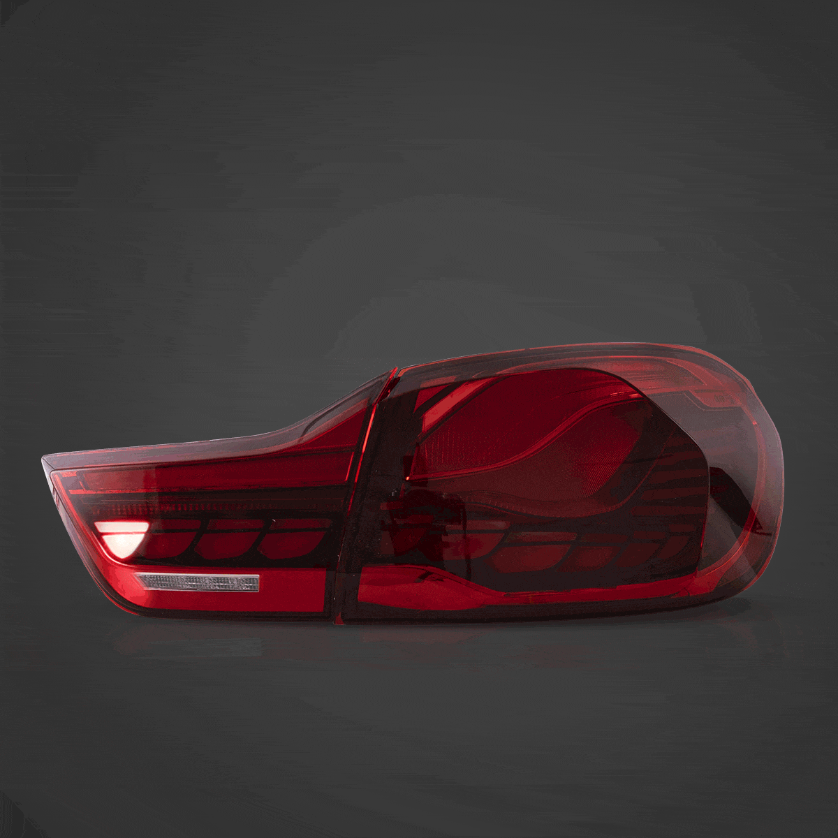 2014-2020 BMW 4 SERIES M4 SEDAN F32 F33 Tail lights With Dynamic Welcome Lighting - RGB Halo Kits Multicolor Flow Series Color Chasing RGBWA LED headlight kit Oracle Lighting Trendz OneUpLighting Morimoto theretrofitsource AutoLEDTech Diode Dynamics