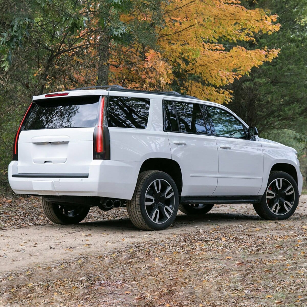2015-2020 CHEVROLET TAHOE SUBURBAN Taillights - RGB Halo Kits Multicolor Flow Series Color Chasing RGBWA LED headlight kit Oracle Lighting Trendz OneUpLighting Morimoto theretrofitsource AutoLEDTech Diode Dynamics