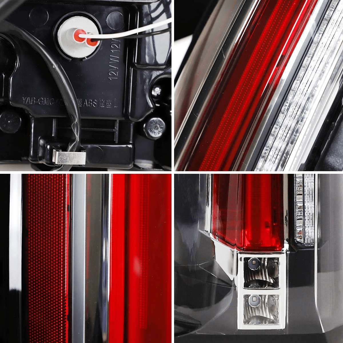 2015-2020 CHEVROLET TAHOE SUBURBAN Taillights - RGB Halo Kits Multicolor Flow Series Color Chasing RGBWA LED headlight kit Oracle Lighting Trendz OneUpLighting Morimoto theretrofitsource AutoLEDTech Diode Dynamics